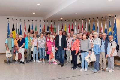 SU im Europaparlament mit dem Abgeordneten Markus Pieper